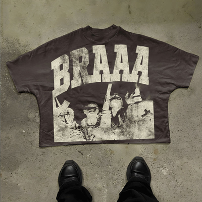 購入 オーバーサイズ ボキシTシャツ 男性 ハイストリートスタイル Tシャツ 重量 綿 グラフィック ボキシTシャツ 男性 online manufacture