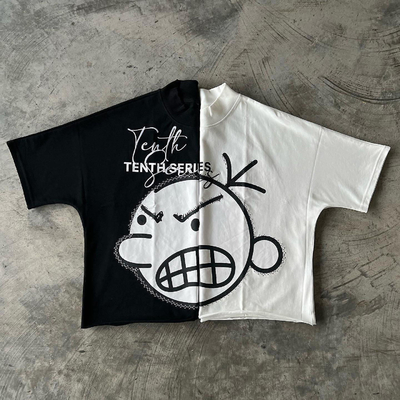 購入 400g 厚い首輪 刺身 肩こり サイズ超大 白い箱型 短編Tシャツ 男性 online manufacture