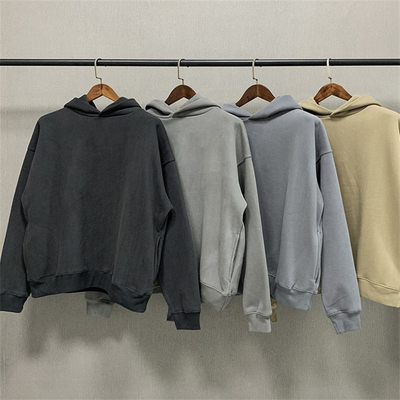 購入 男の子用のカスタム フーディ フーディ 軽量 重量 フーディ 酸洗浄 黒 春季 online manufacture