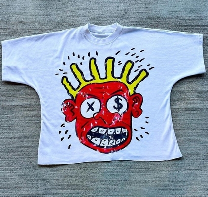 購入 オーバーサイズのTシャツ 100%綿 online manufacture