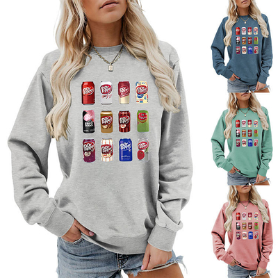 購入 カスタム Y2k グラフィックデザイン プリント 楽しい クルーネック フーディ 女性用 S-6XL または カスタムサイズ online manufacture
