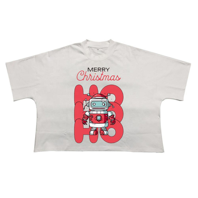購入 カスタムDTGプリント 男性のカットされた偽りのネックTシャツ オーバーサイズS-5XL厚い綿箱Tシャツ online manufacture