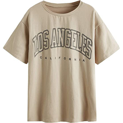 購入 1000 量 スプライシング 女性のオーバーサイズのティース ヴィンテージ 半袖 ゆるやかなTシャツ online manufacture