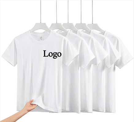 購入 厚印 220 Gsm 空白 カスタム 白いTシャツ 白いTシャツ online manufacture