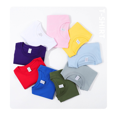 購入 パフプリントTシャツ 空白 シンプル 大きめの空白Tシャツ グラフィックデザイン 男性用綿 online manufacture