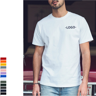 購入 100% コットンプラスサイズ 男の子 男性用Tシャツ カスタムグラフィックプリントとOネックカラー online manufacture