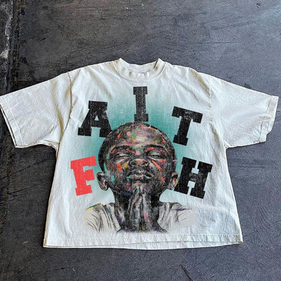 購入 男性用 ボックス式カットTシャツ 重量100% 綿 オ ネック グラフィック印刷 ロゴ パターン カスタム online manufacture